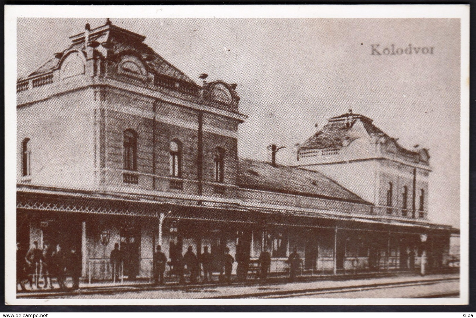 Croatia / Varazdin Railway Station / Reprint Of The Poscard From 1911 / Unused, Uncirculated - Stazioni Senza Treni