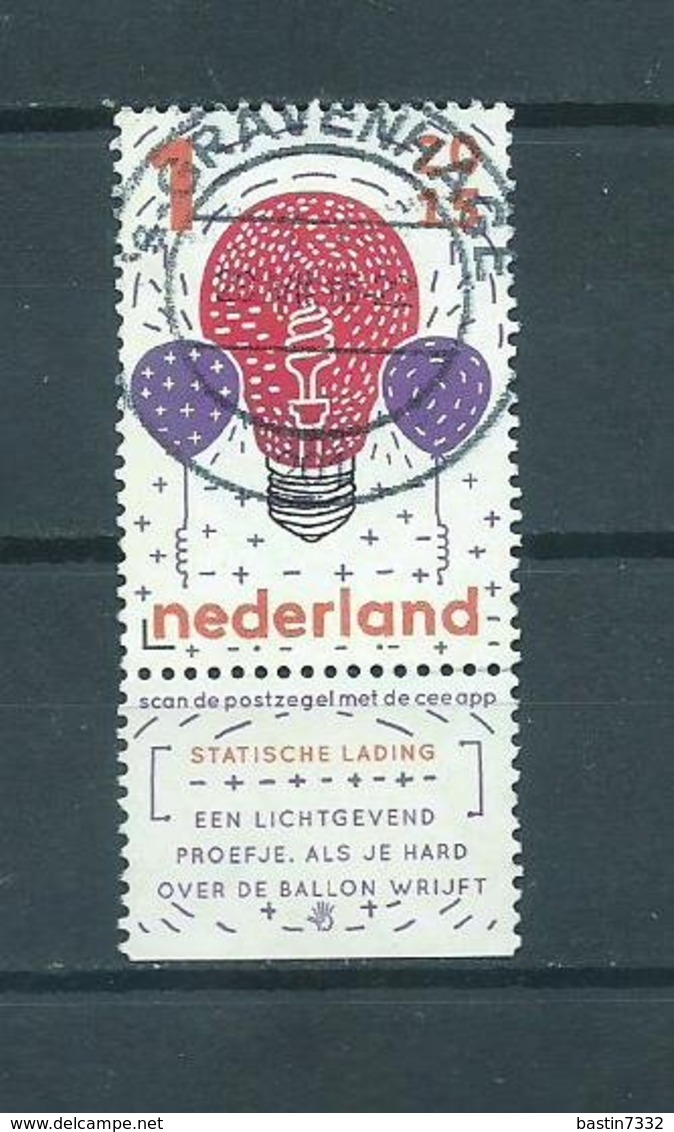 2015 Netherlands Science+tab Used/gebruikt/oblitere - Used Stamps