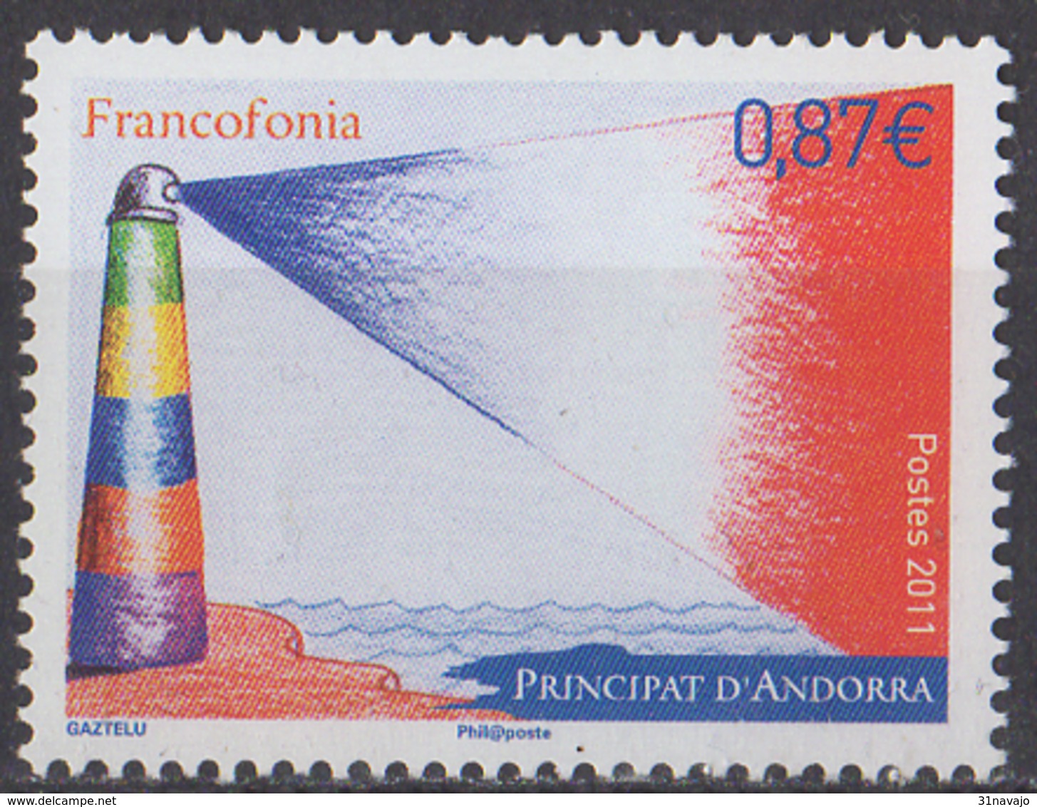 ANDORRE - Francophonie - Nuevos