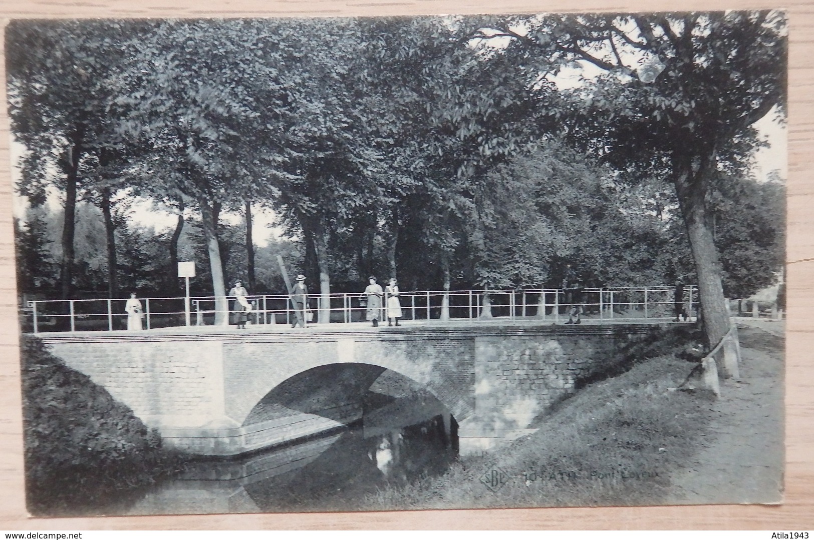 Ath - N°10 - SBP - Pont Loyeux - Circulée: 1907 - Voir 2 Scans - Ath