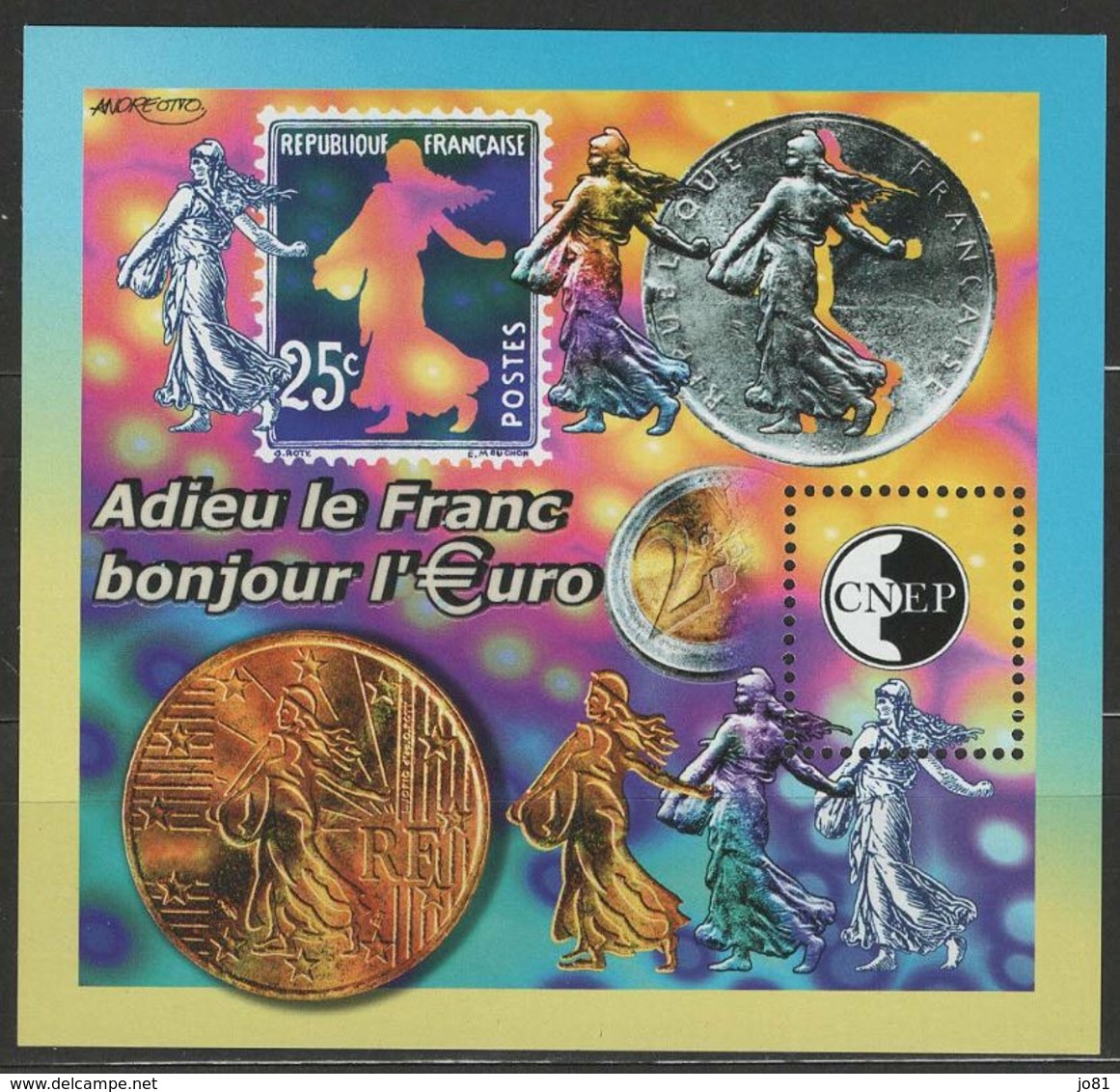 France YT Bloc CNEP 35 XX / MNH - CNEP