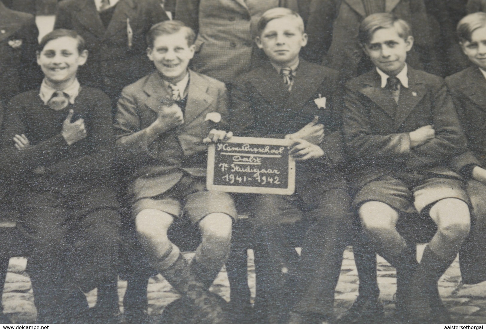 Aalst St Camielschool 1941-1942 Klasfoto - Ohne Zuordnung