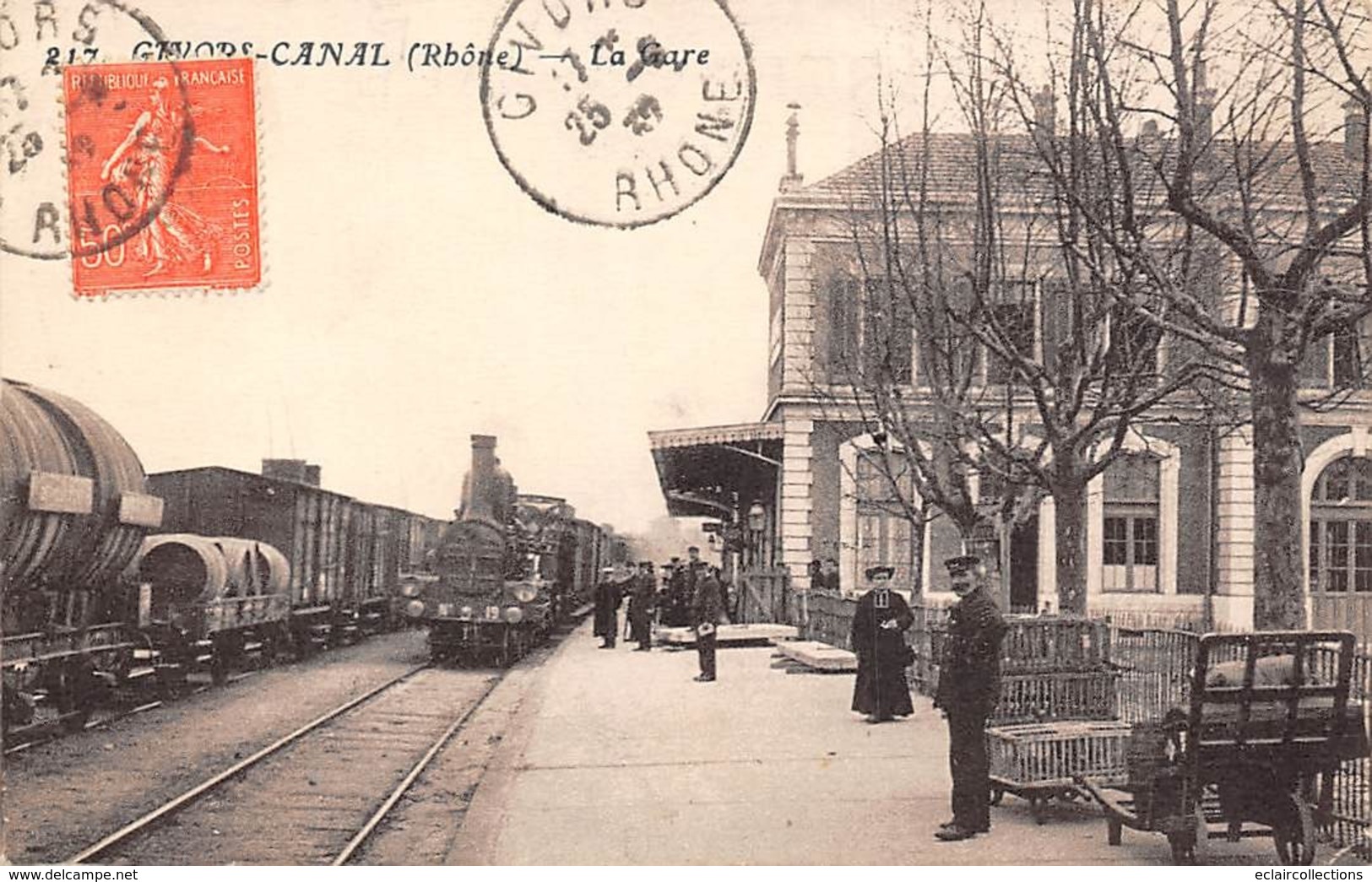 Givors-Canal          69         Intérieur De La Gare            ( Voir Scan) - Givors