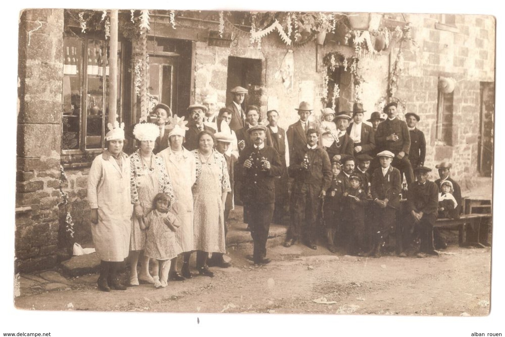 CPP 204 - CARTE PHOTO - SAINT ROMPHAIRE - Souvenir De La Fete D'Aout 1925 - Altri & Non Classificati