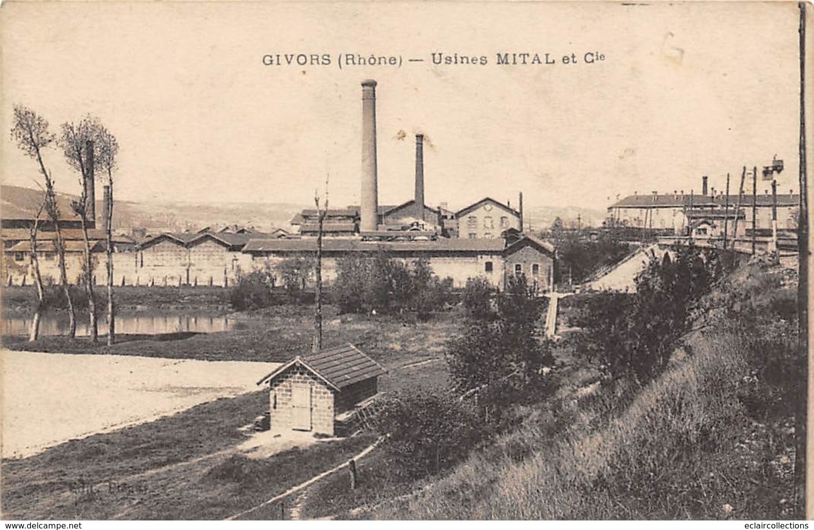 Givors         69         Usine  Mital             ( Voir Scan) - Givors