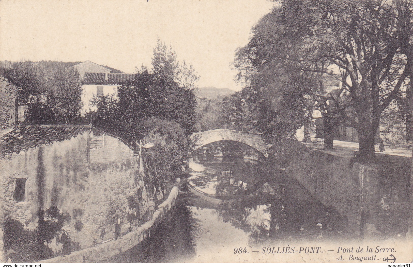 CPA 83 @ SOLLIES PONT - Pont De La Serre En 1917 - Sollies Pont