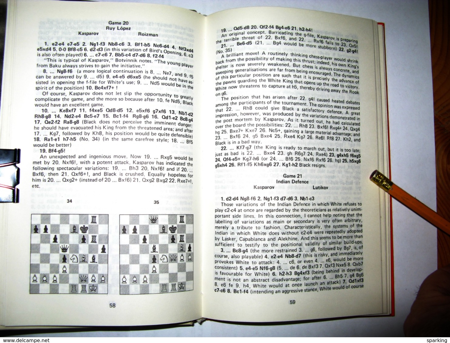 Chess Garri Kasparov His career in chess by Mikhail Yudovich 1988