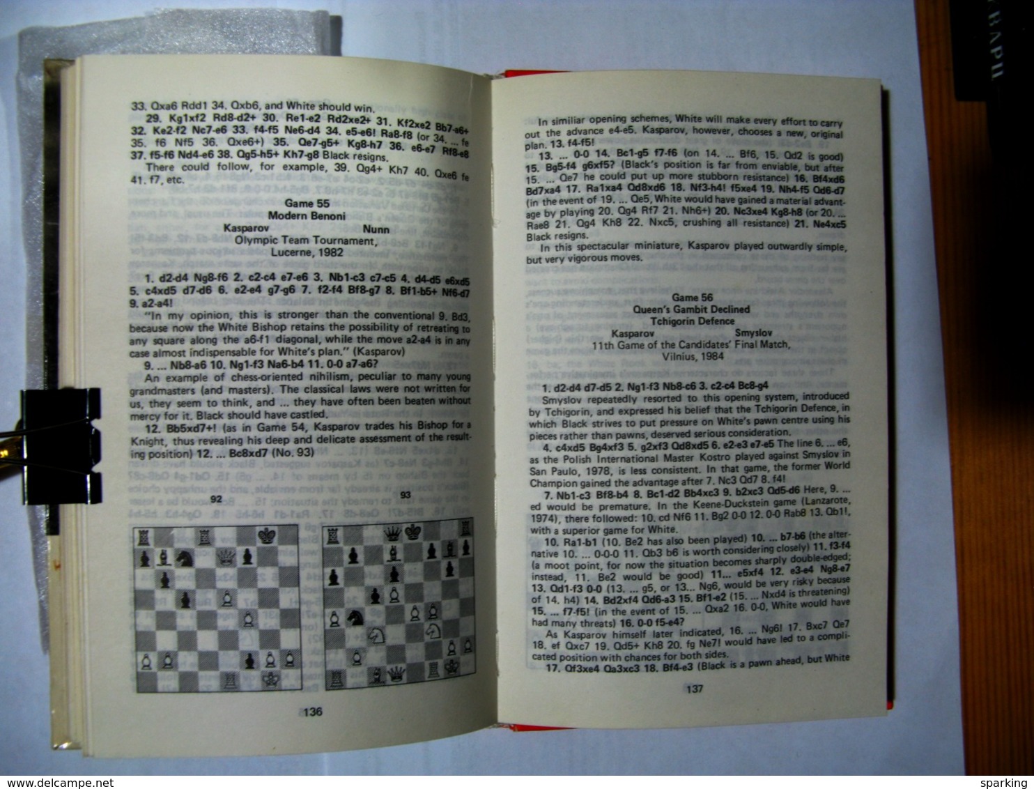 Chess Garri Kasparov His career in chess by Mikhail Yudovich 1988