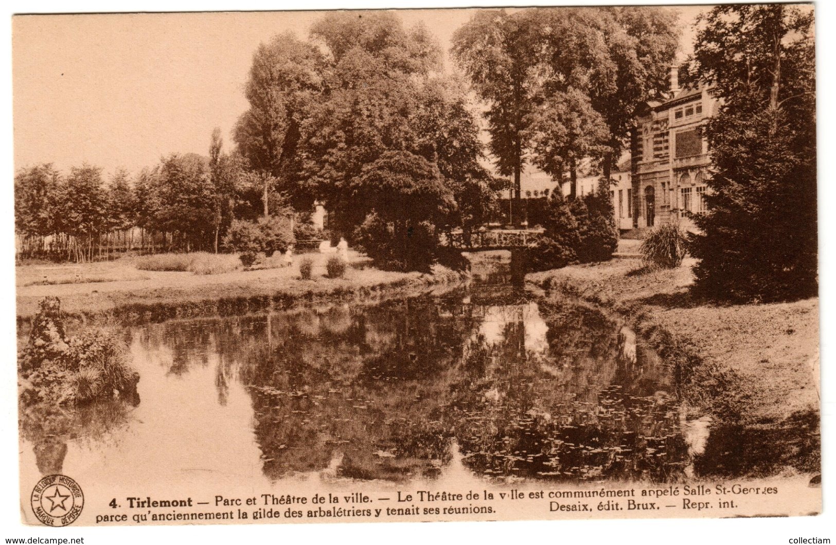 TIRLEMONT - Parc Et Théâtre De La Ville - Tienen