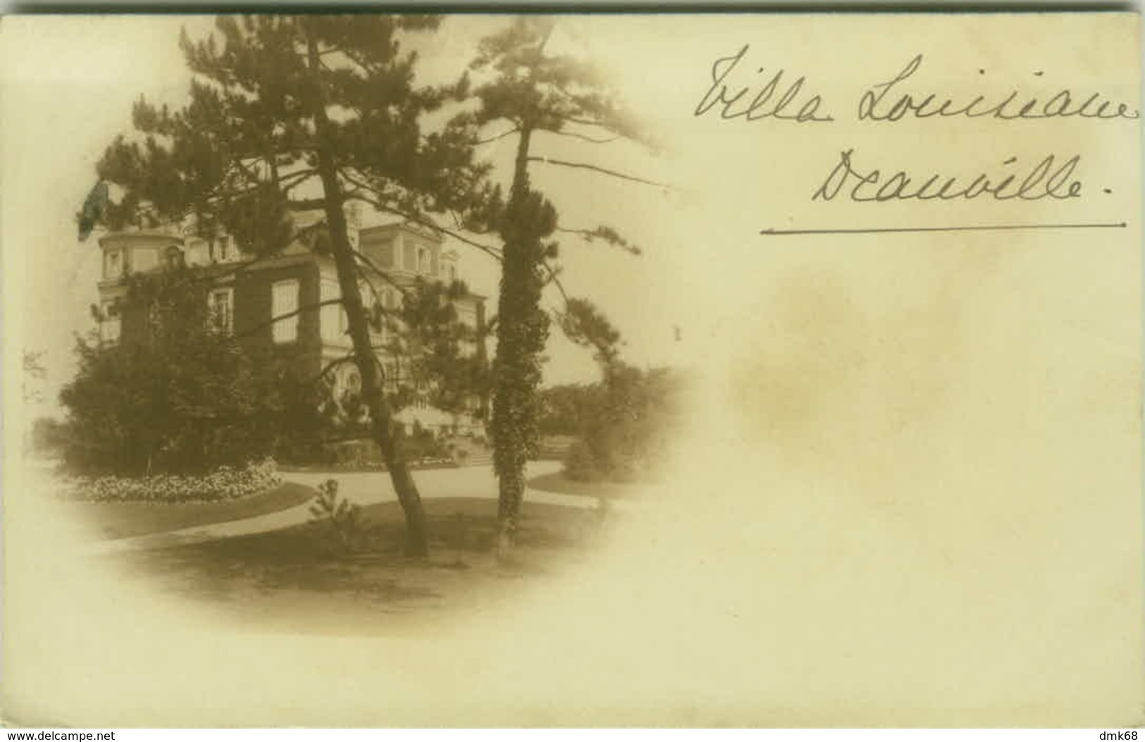 CPA - VILLA LOUISIANE - DEAUVILLE ( CALVADOS ) - EDIT GUILLEMINOT 1900s (BG5155) - Deauville