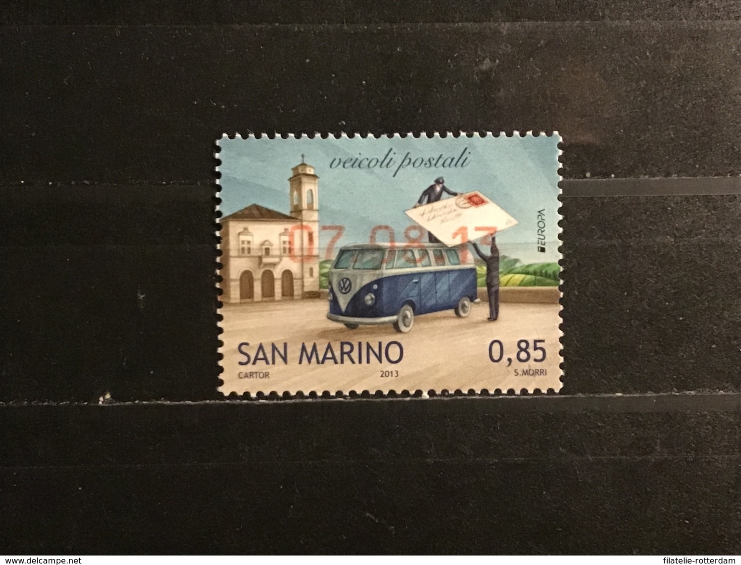 San Marino - Europa, Postvoertuigen (0.85) 2013 - Usati