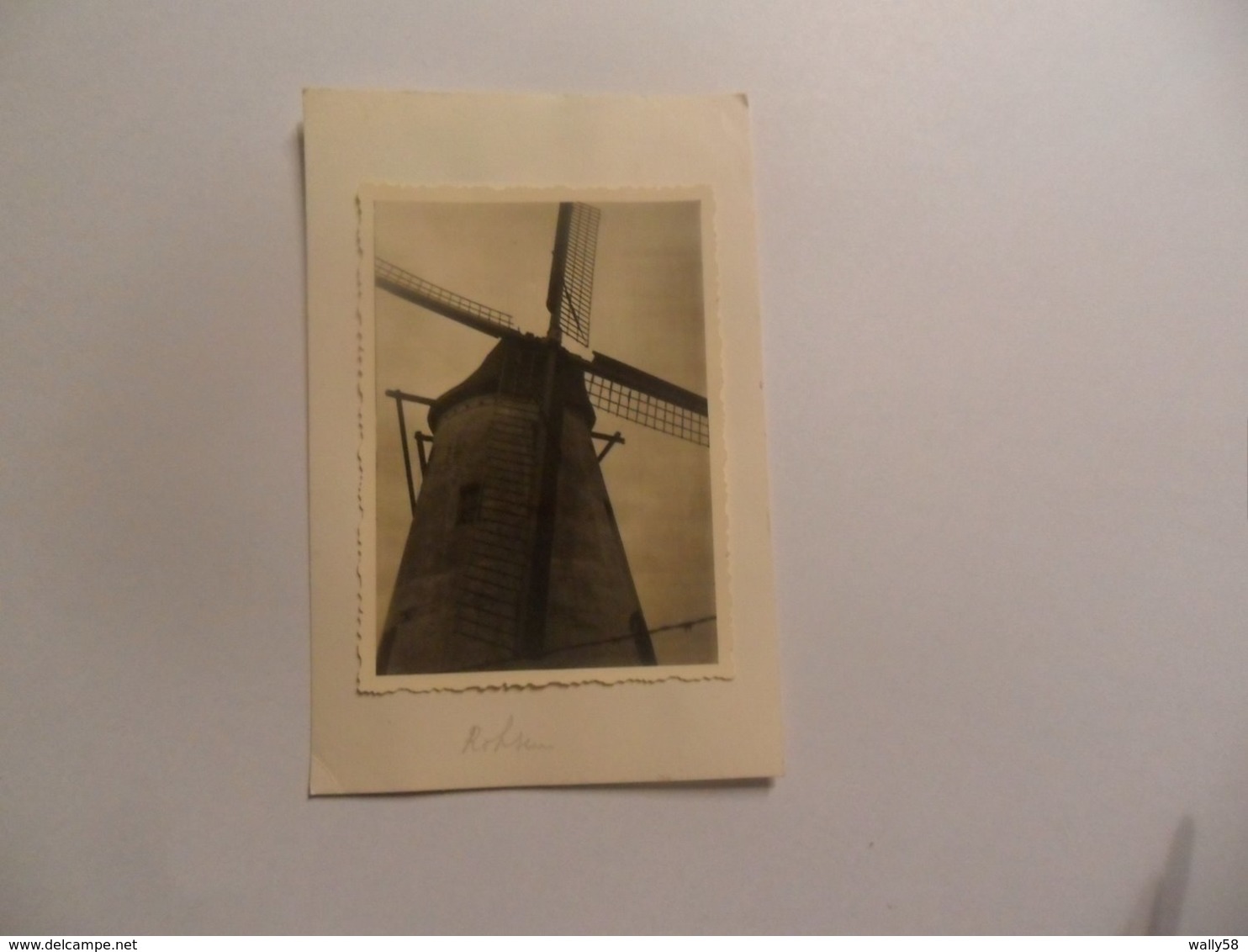 Oudenburg Roksem Foto Molen Op Kaart - Oudenburg