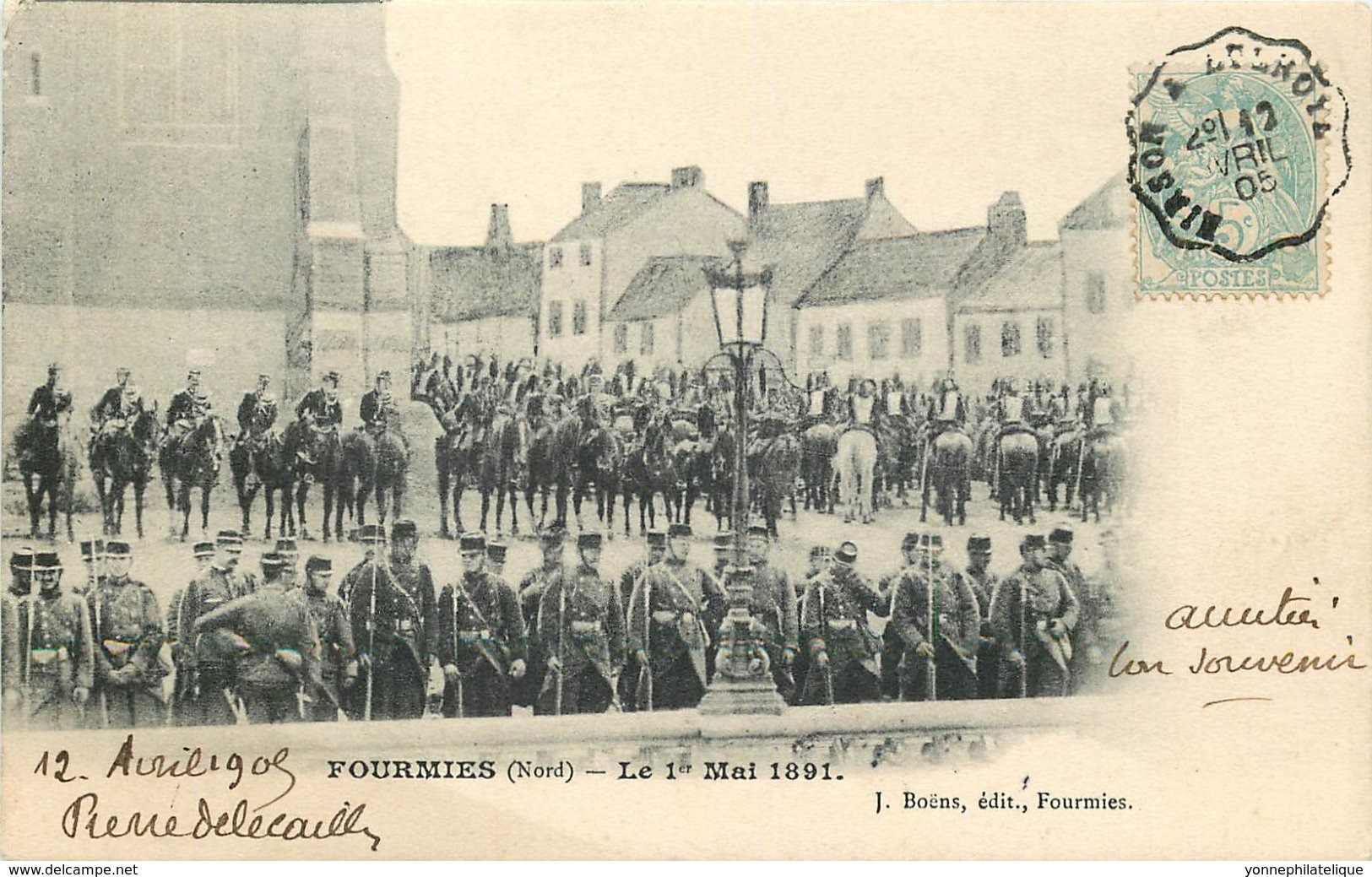 59 - Nord - FOURMIES - 591004 - Le 1er Mai 1891 - - Fourmies