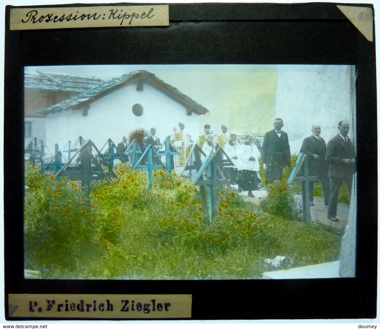 PHOTO D'UN ENSEMBLE ETHNOLOGIQUE ET GEOGRAPHIQUE SUR LA SUISSE - Glass Slides