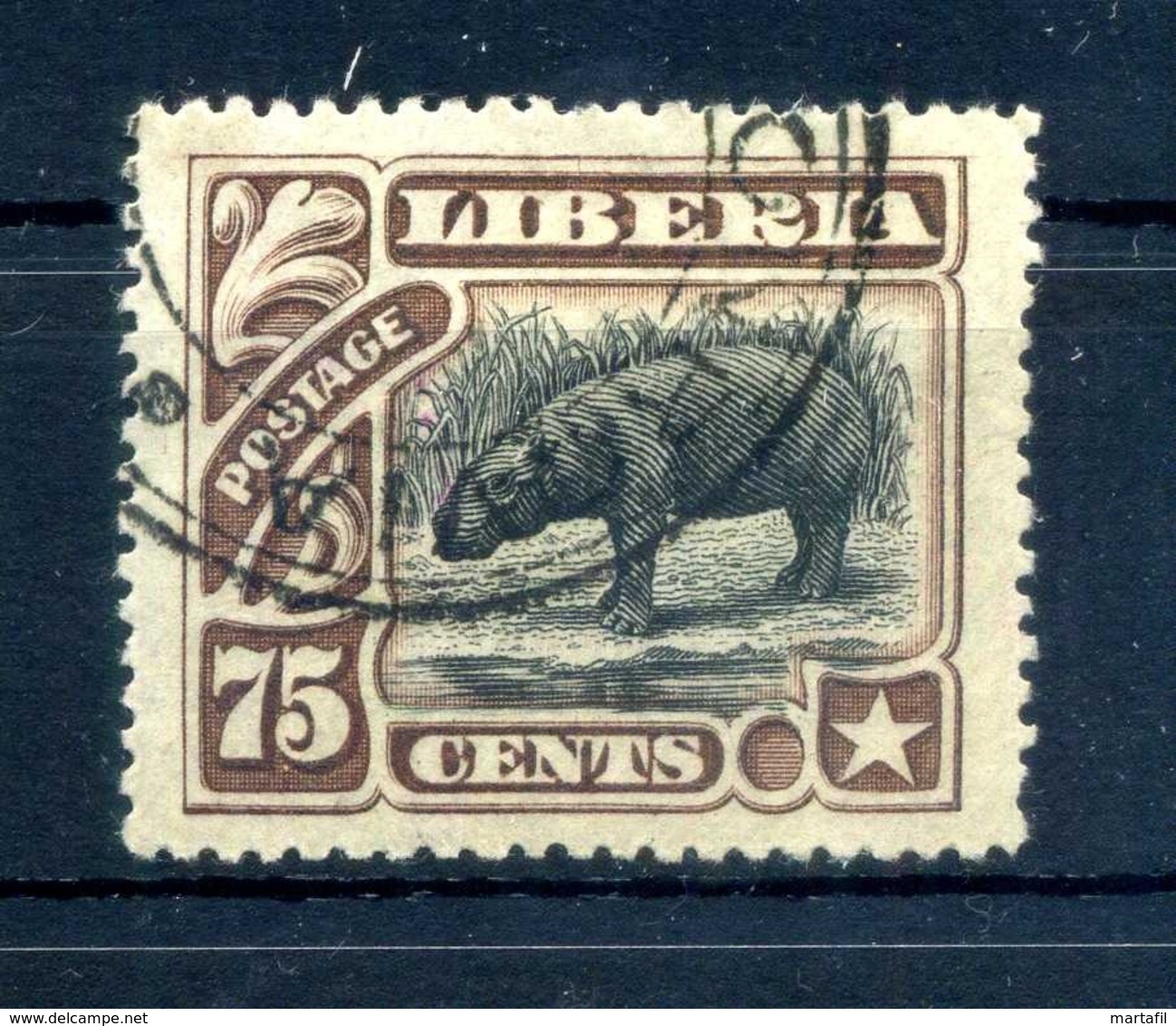 1906 LIBERIA N.93 USATO - Liberia