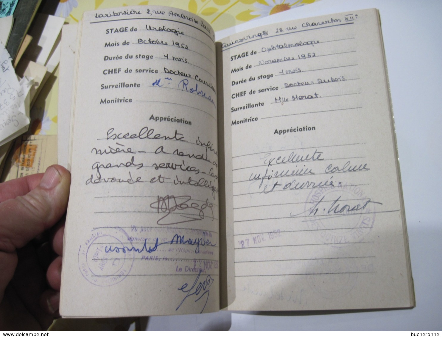 CARNET D'ELEVE De L'école De La CROIX SAINT-SIMON CROIX ROUGE FRANCAISE  1951   TBE - Non Classés