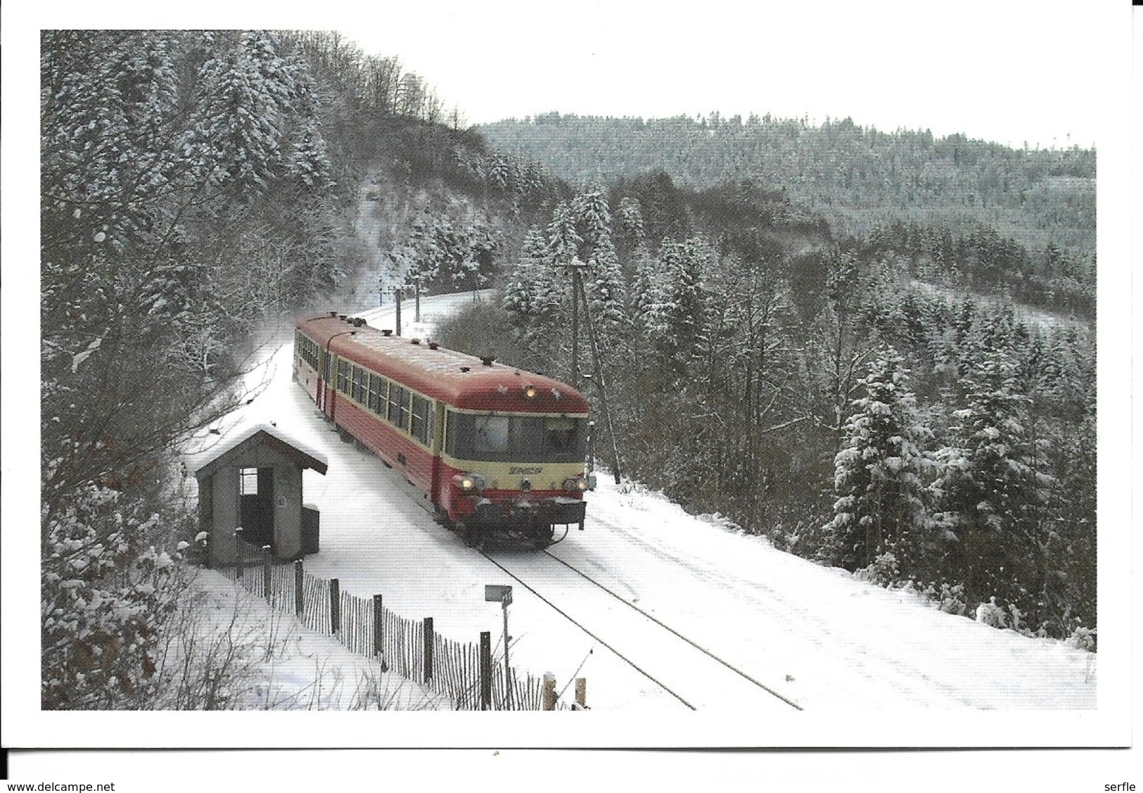 88 - Corcieux-Vanémont - "Caravelle" Sur La Ligne Epinal-Saint-Dié - Corcieux