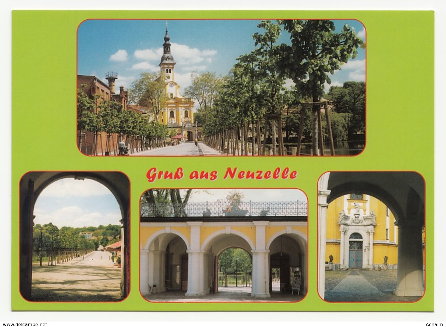 Neuzelle - Kloster Neuzelle - 4 Ansichten - Neuzelle