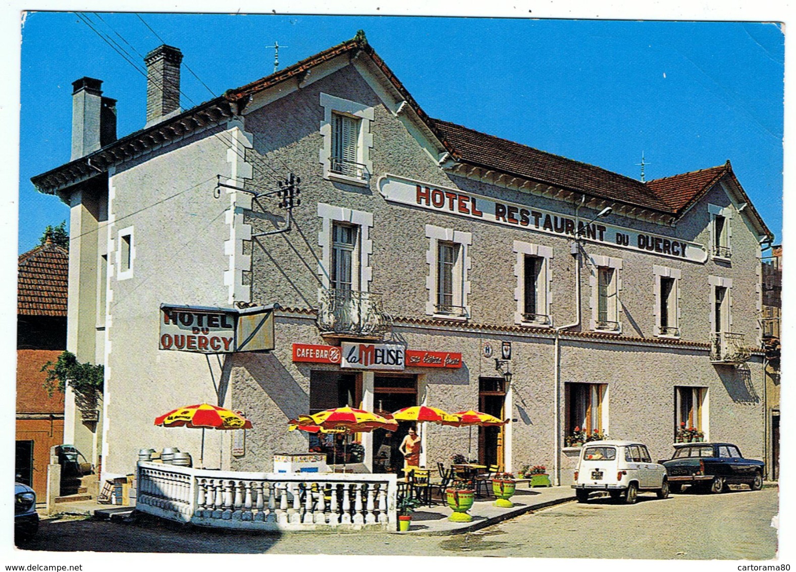 Saint-Céré / Hôtel Du Quercy / Renault 4L, Peugeot 404 / Ed. Artaud - Saint-Céré