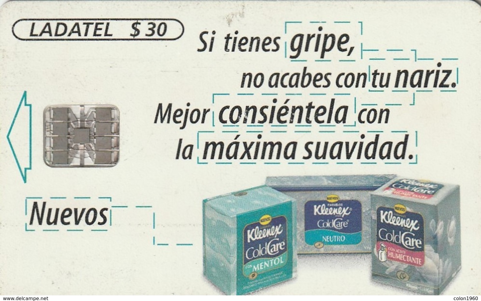 MEXICO. Kleenex Coldcare. MX-TEL-P-0103. (202) - México