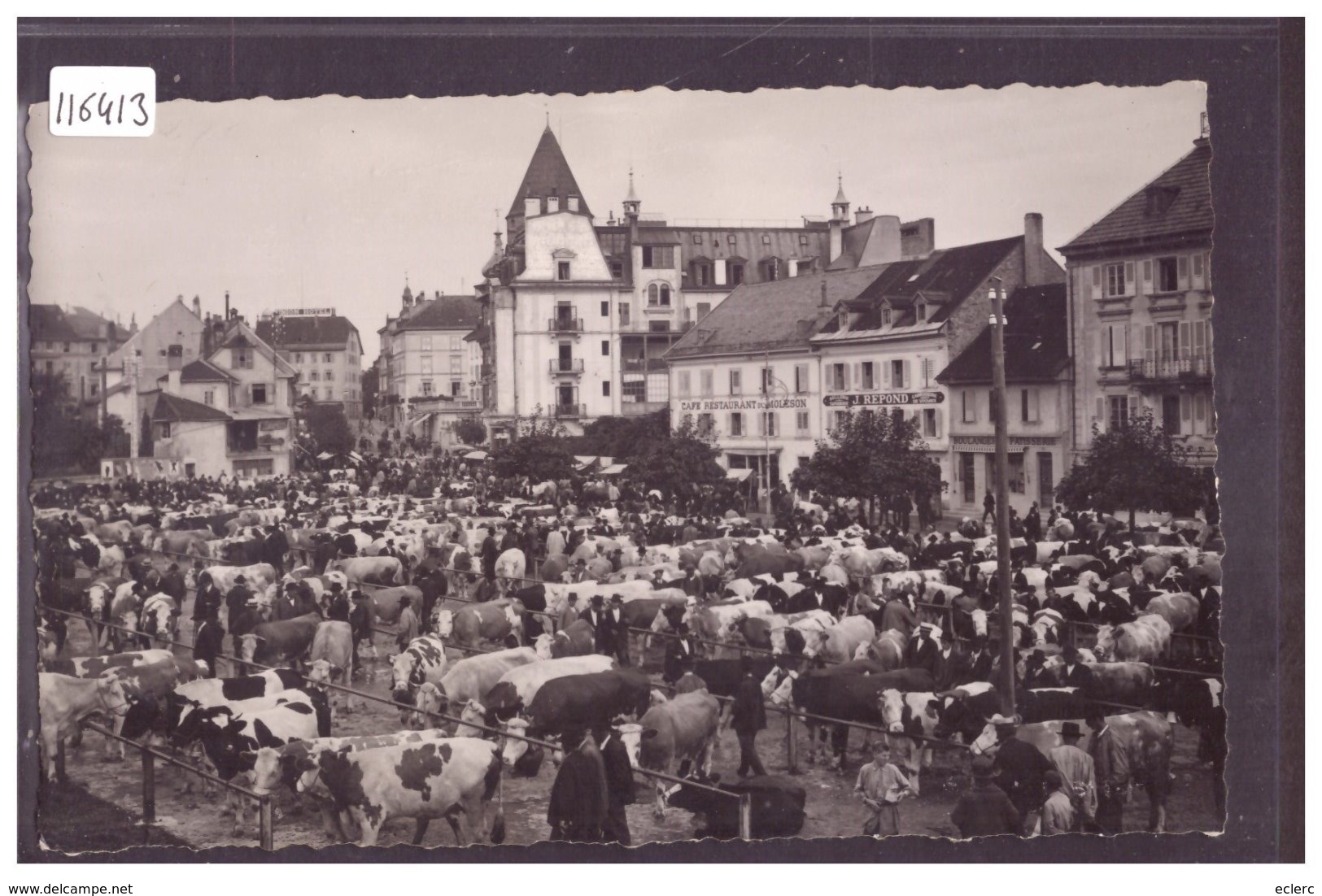 BULLE - FOIRE AU BETAIL DE LA ST DENIS - TB - Bulle