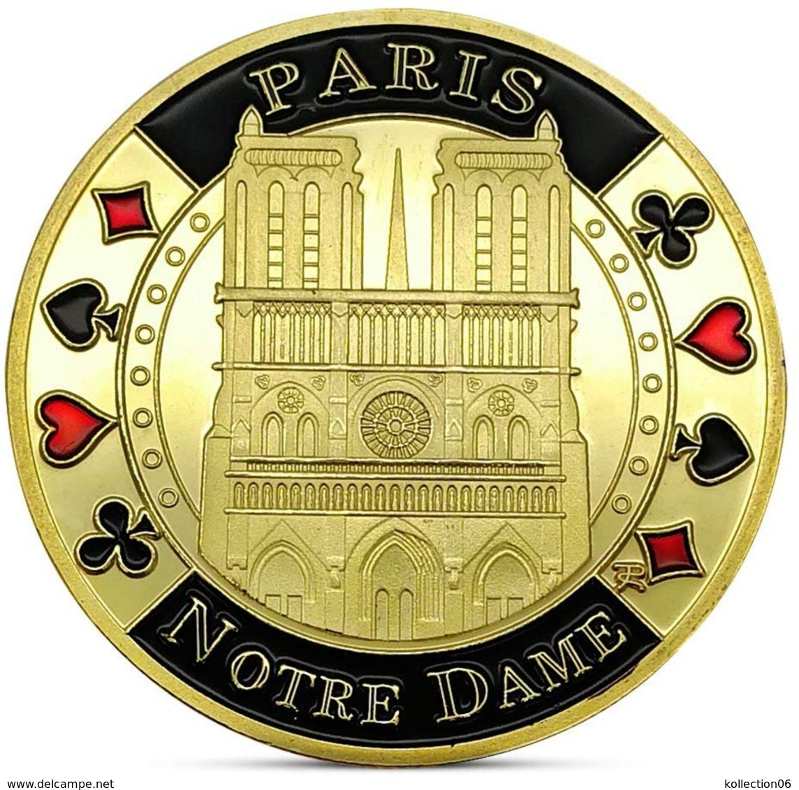 Medaille Touristique Paris Notre Dame - Autres & Non Classés