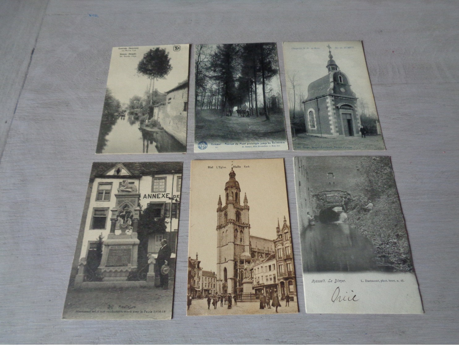 Beau lot de 60 cartes postales de Belgique       Mooi lot van 60 postkaarten van België   - 60 scans