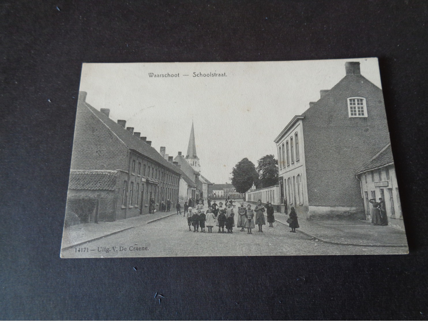 Belgique  België  ( 1208 )   Waerschoot   Waarschoot  :   Schoolstraat   N° 14171 - Waarschoot