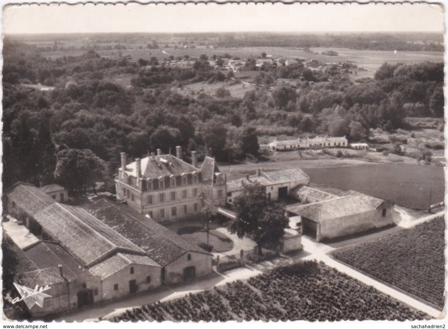 33. Gf. PAUILLAC. Château Grand-Puy-Lacoste. Vue Aérienne - Pauillac
