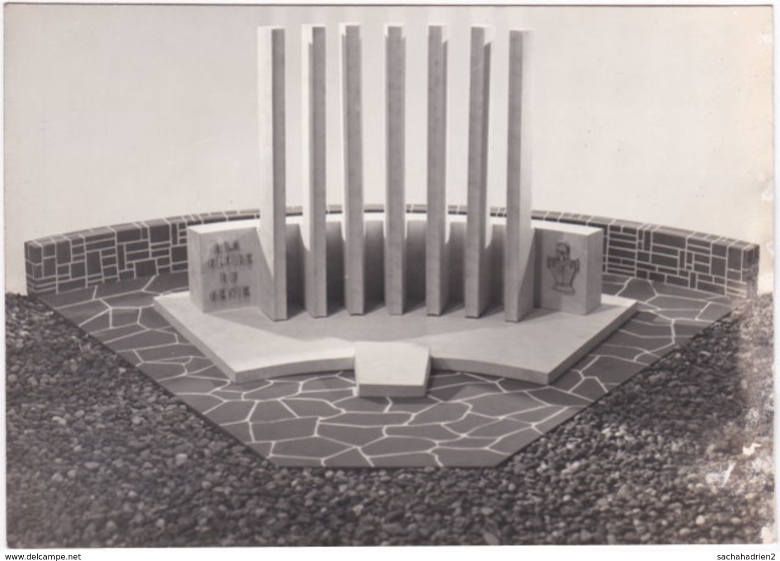 55. Gf. LES EPARGES. Maquette Du Monument 'A La Gloire Du Génie' - Autres & Non Classés