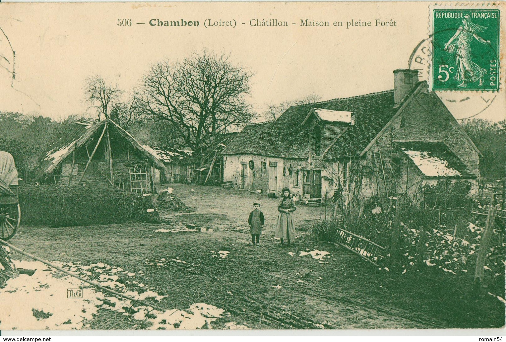 CHAMBON-CHATILLON-MAISON EN PLEINE FORET - Autres & Non Classés