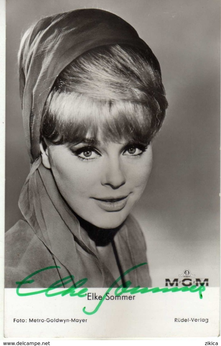 Film / Cinema - Elke Sommer In ,,Mitternacht - Canale Grande" - German Actress - Actors