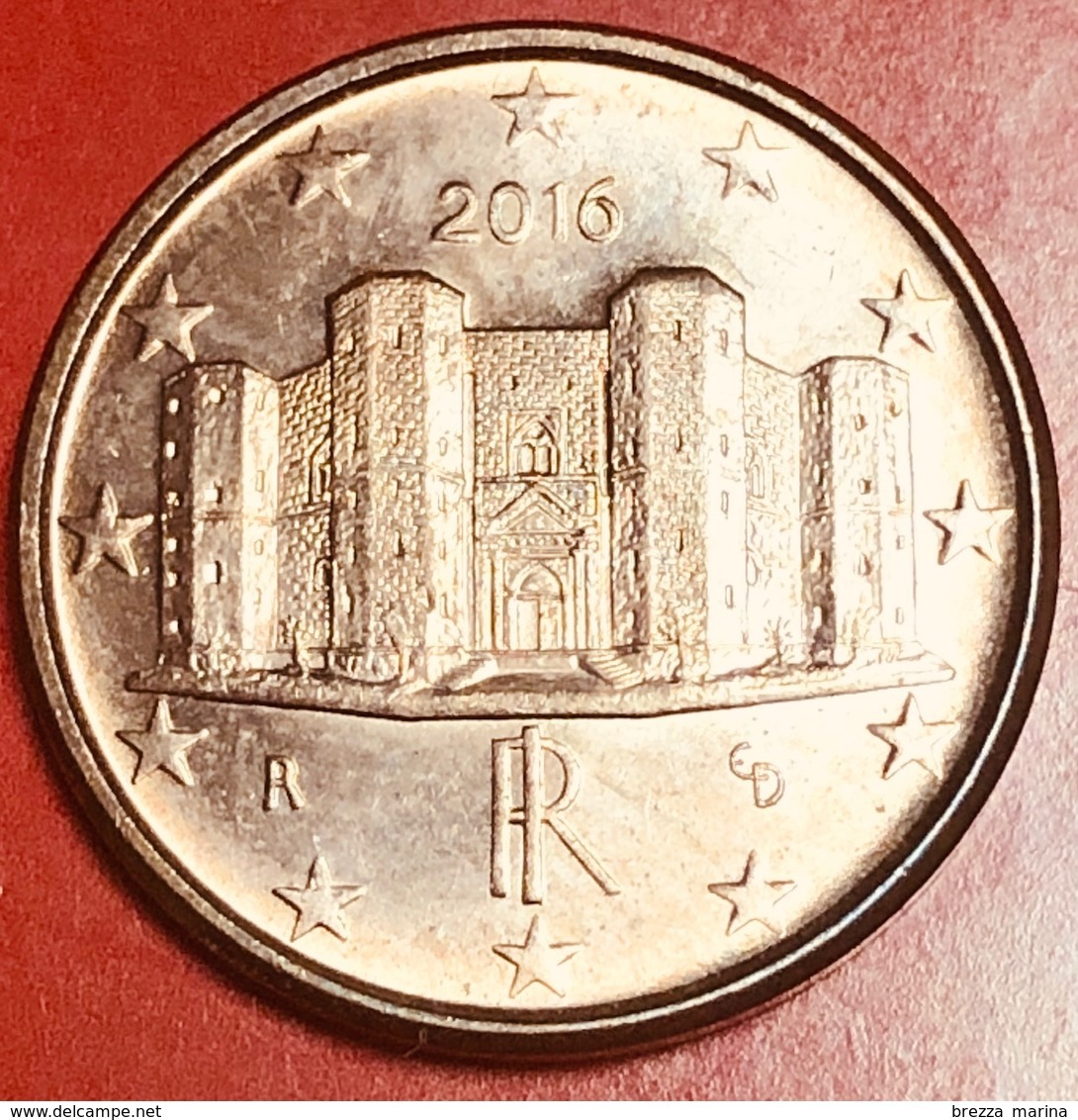 ITALIA - 2016 - Moneta - Castel Del Monte Di Andria - Euro - 0.01 - Italia