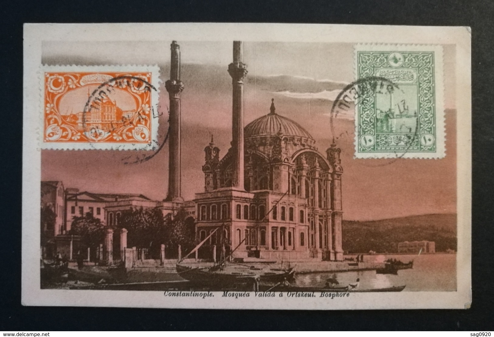 Turquie.Carte Constantinople Avec Cachet Stamboul - Lettres & Documents