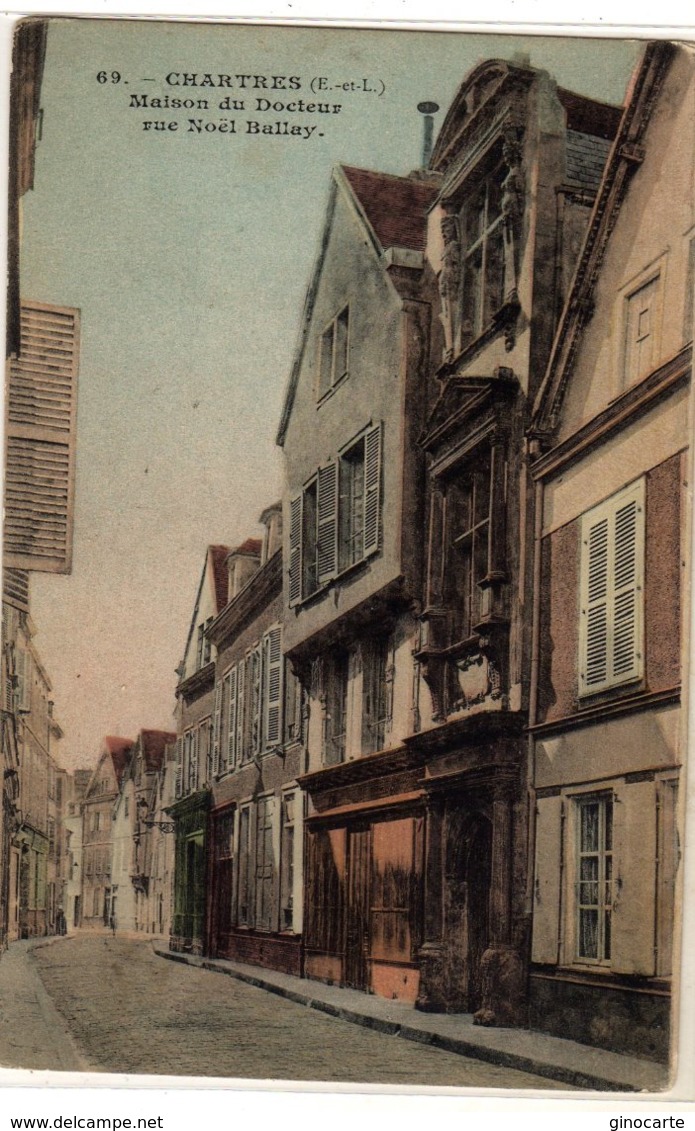 Chartres Maison Du Docteur Rue Noel Ballay - Chartres