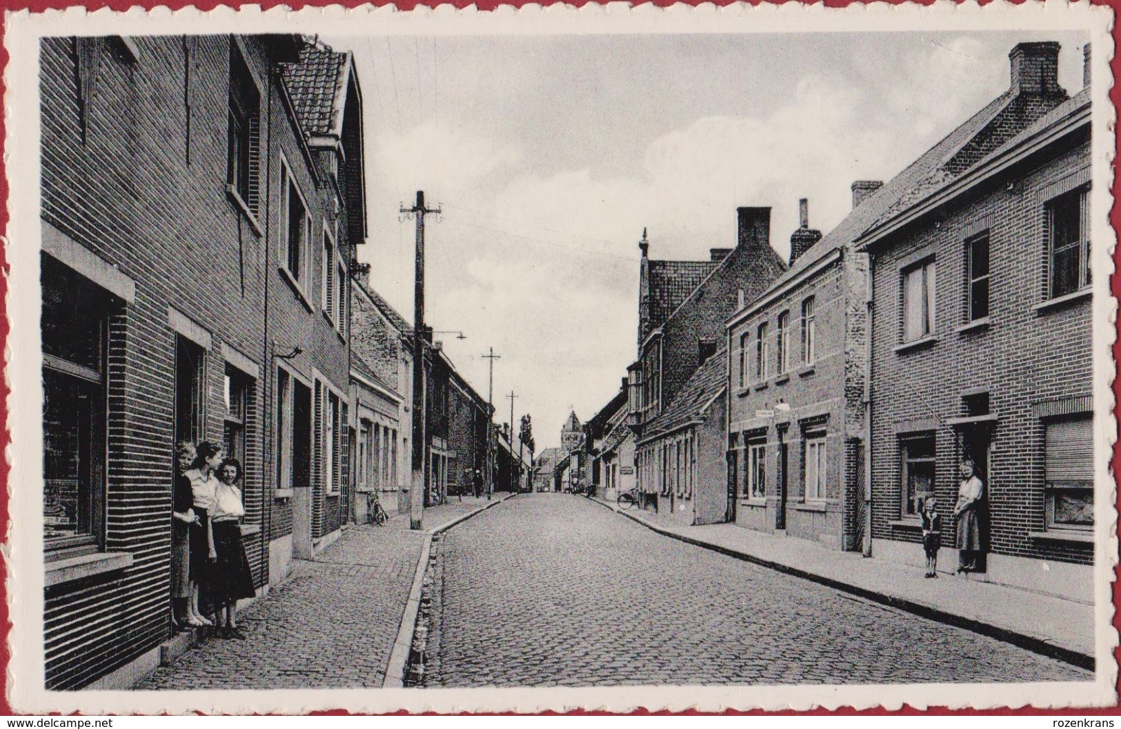 Lotenhulle Aalter Dorpstraat Geanimeerd (In Zeer Goede Staat) - Aalter