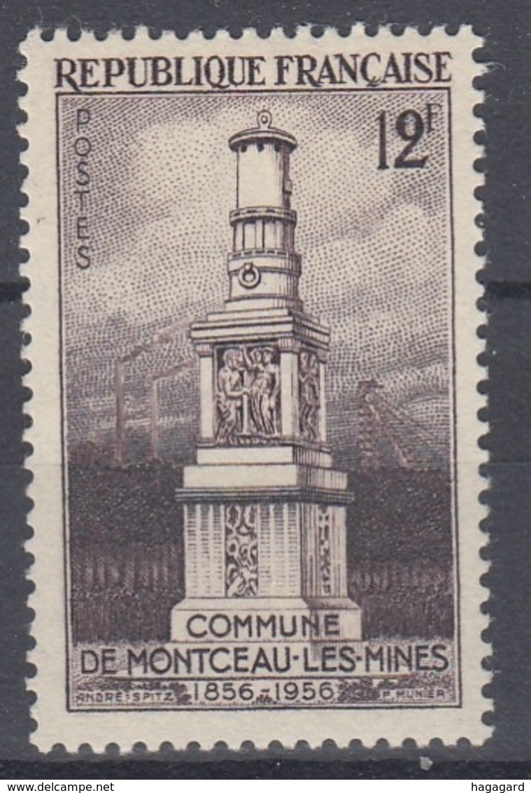 +France 1956. Monument Aux Victimes De Guerre. Yvert 1065. MNH(**) - Unused Stamps