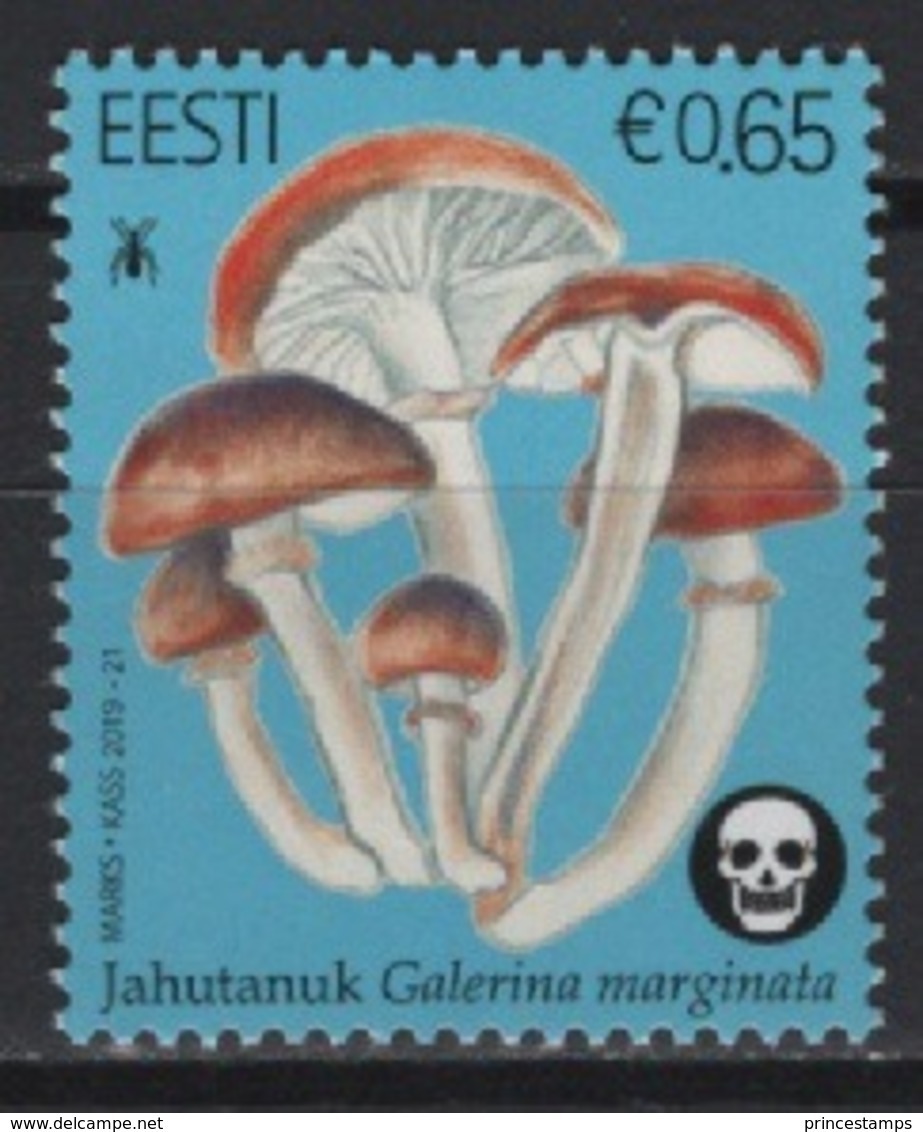 Estonia (2019)  - Set -  /  Mushrooms - Funghi - Champignons - Setas - Funghi