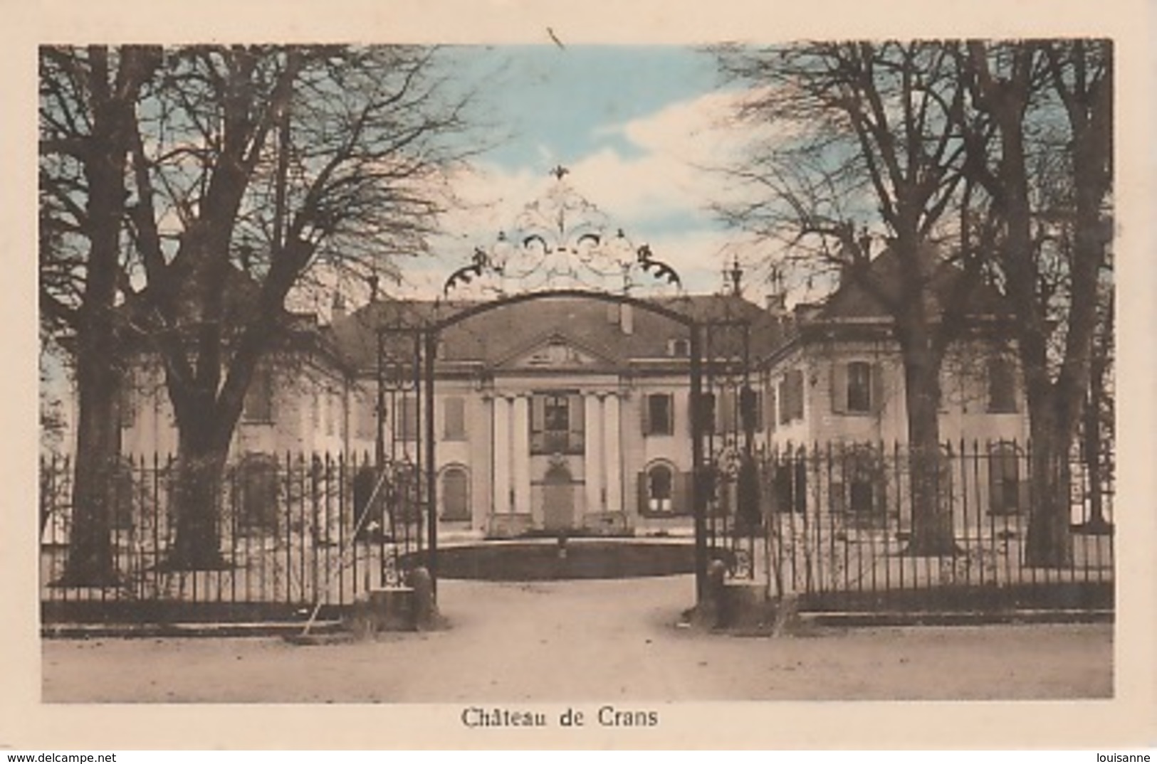 19 / 10 / 477-  CHÂTEAU  DE  CRANS  ( VD ). - Crans