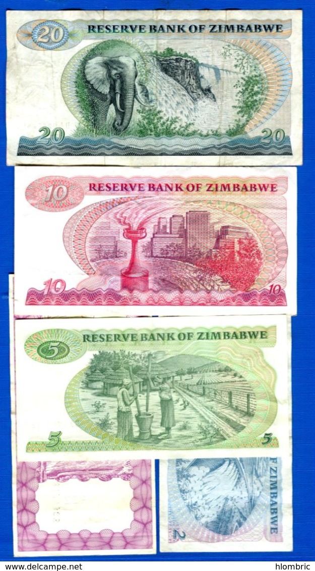 Zimbabwe  5  Billets - Zimbabwe