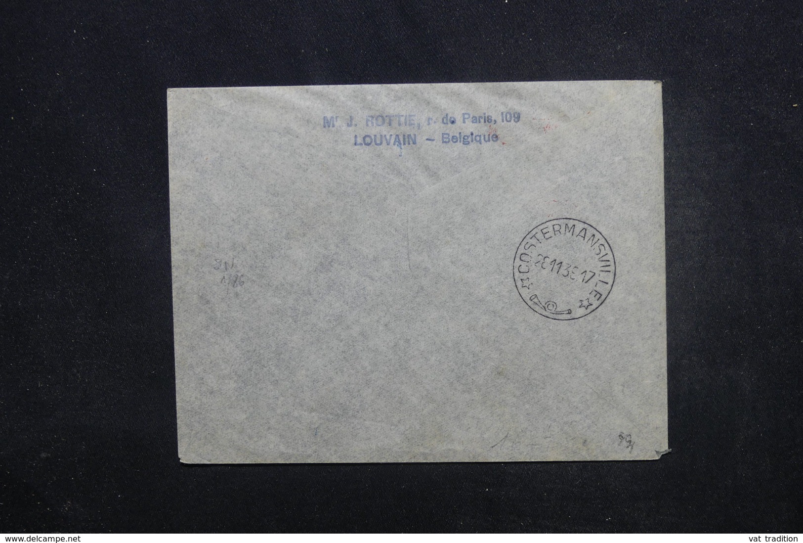 CONGO BELGE - Enveloppe 1er Vol Irumu / Costermansville En 1939, Affranchissement Plaisant- L 45440 - Covers & Documents