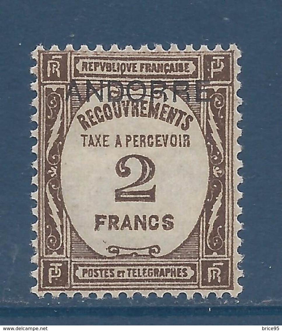 Andorre Français - Taxe - Yt N° 14 - Neuf Avec Charnière - 1931 Et 1932 - Neufs