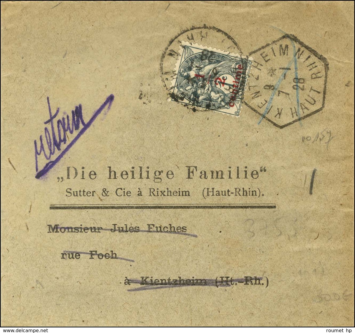 Càd / N° 157 Sur Bande De Journal En Rayon Limitrophe. 1928. - TB. - R. - Sonstige & Ohne Zuordnung