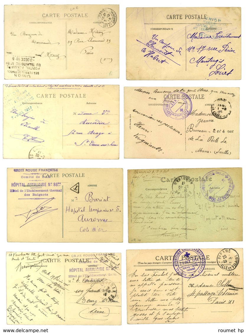 Lot De 135 Lettres Diverses De La Guerre De 14. - TB. - Guerra De 1914-18