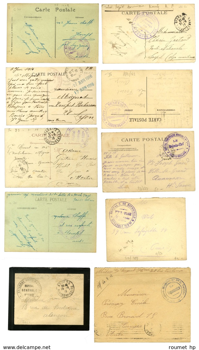 Lot De 135 Lettres Diverses De La Guerre De 14. - TB. - Guerra De 1914-18