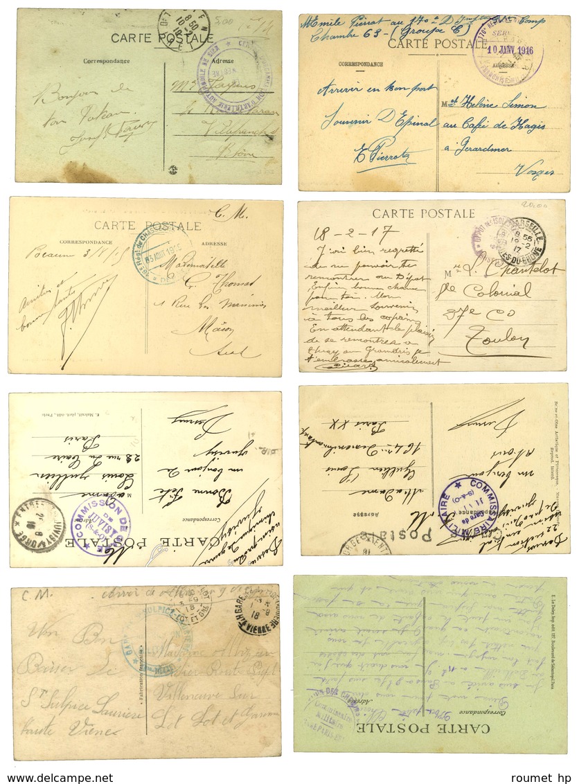 Lot De 140 Lettres Diverses De La Guerre De 14. - TB. - WW I