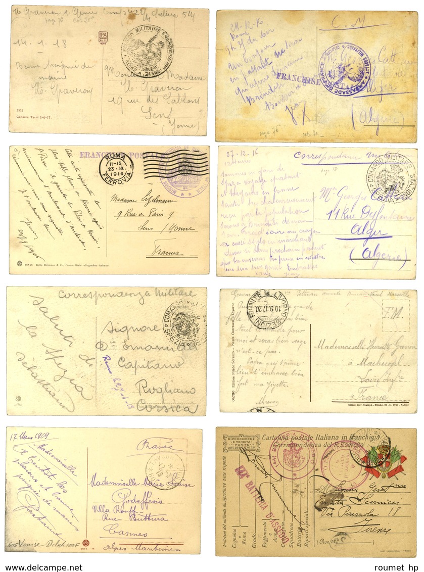 Lot De 153 Lettres Diverses De La Guerre De 14. - TB. - Guerre De 1914-18