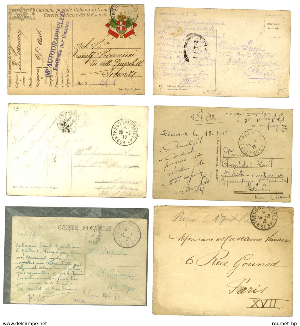 Lot De 153 Lettres Diverses De La Guerre De 14. - TB. - Guerra De 1914-18