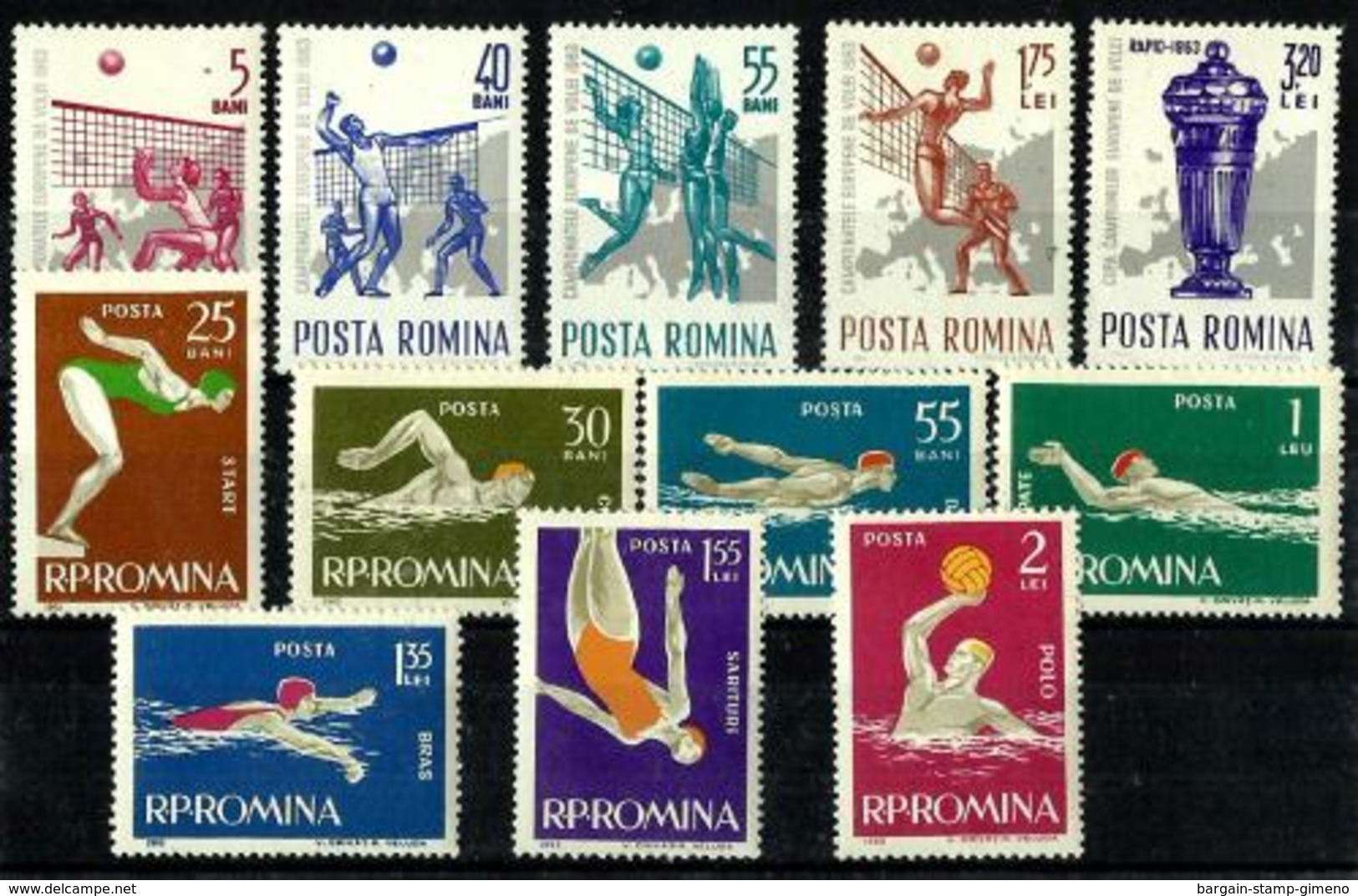 Rumanía Nº 1916/22 Y 1937/41 Nuevos. Cat.13€ - Nuevos