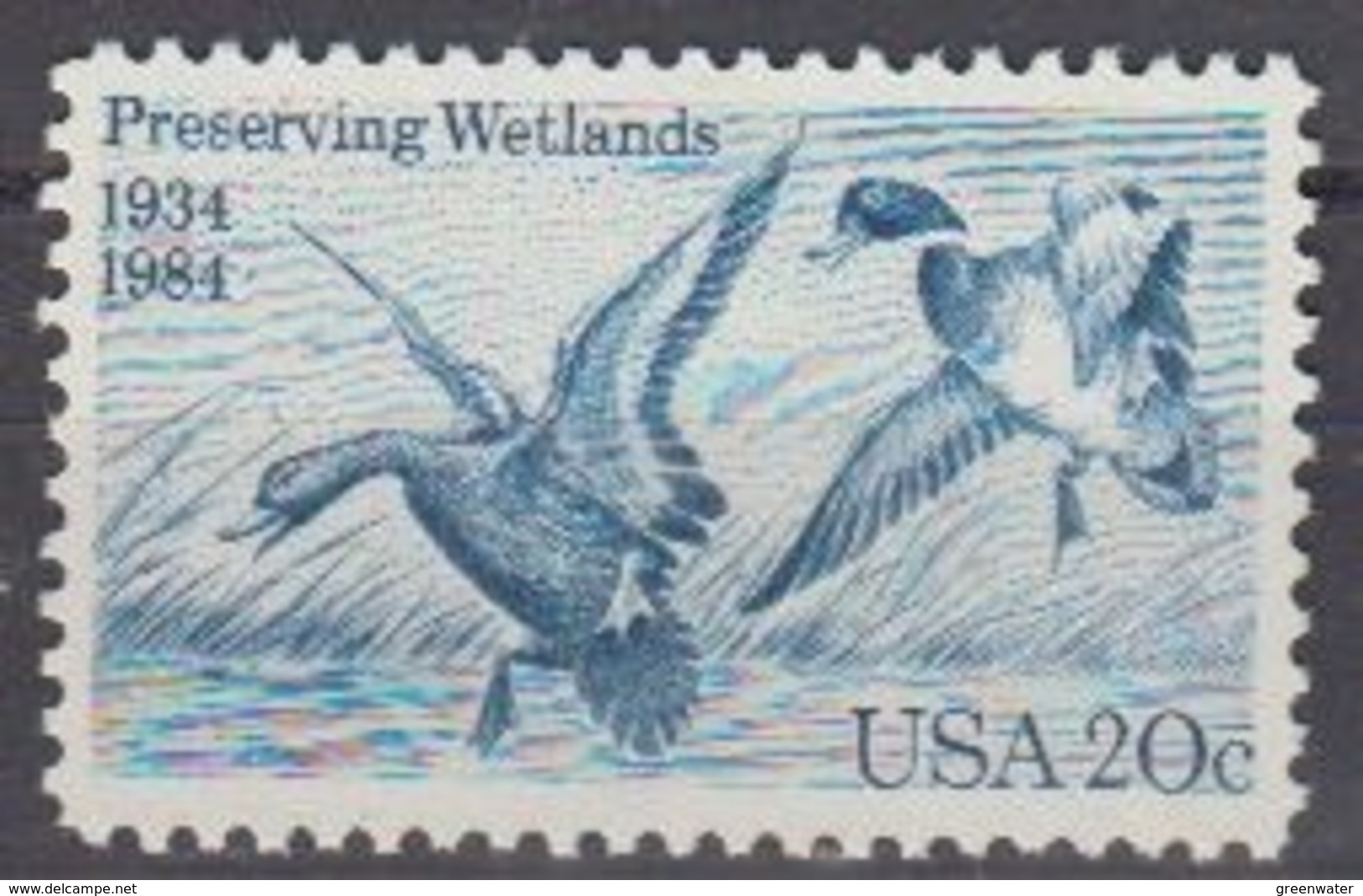 USA 1984 Preserving Wetlands 1v ** Mnh (45004E) - Ongebruikt